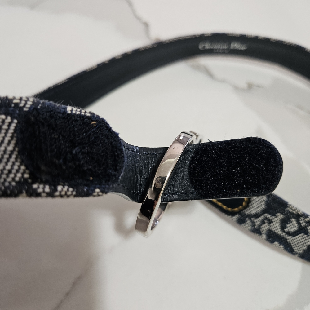 Dior Black and Silver Women's Belt - Picture 5 of 8